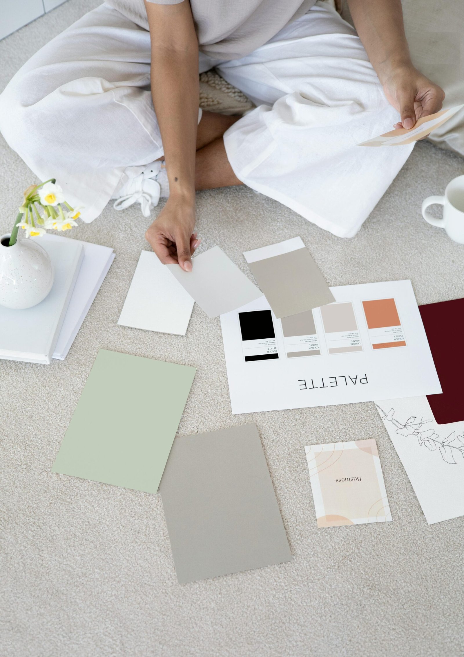 branding - color palette - branding example - branding template